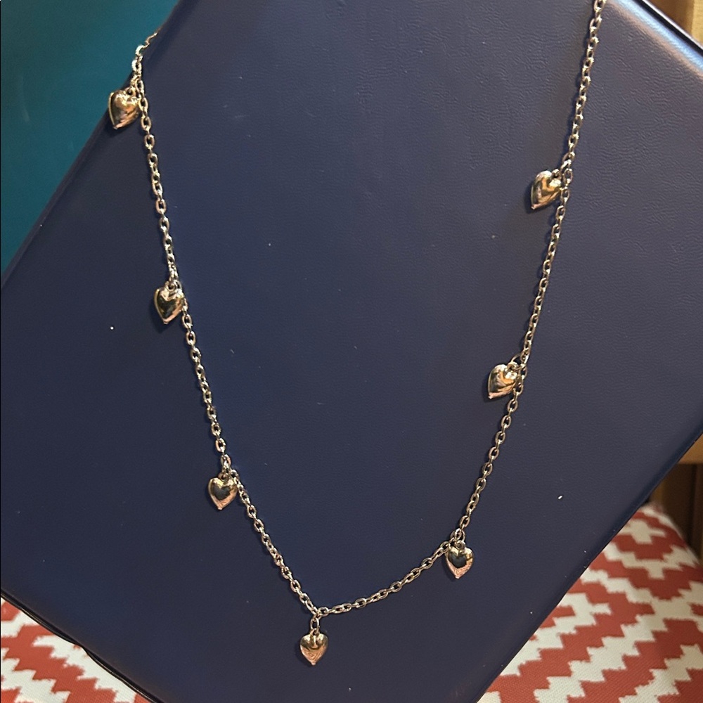 Delicate Silver Heart Necklace